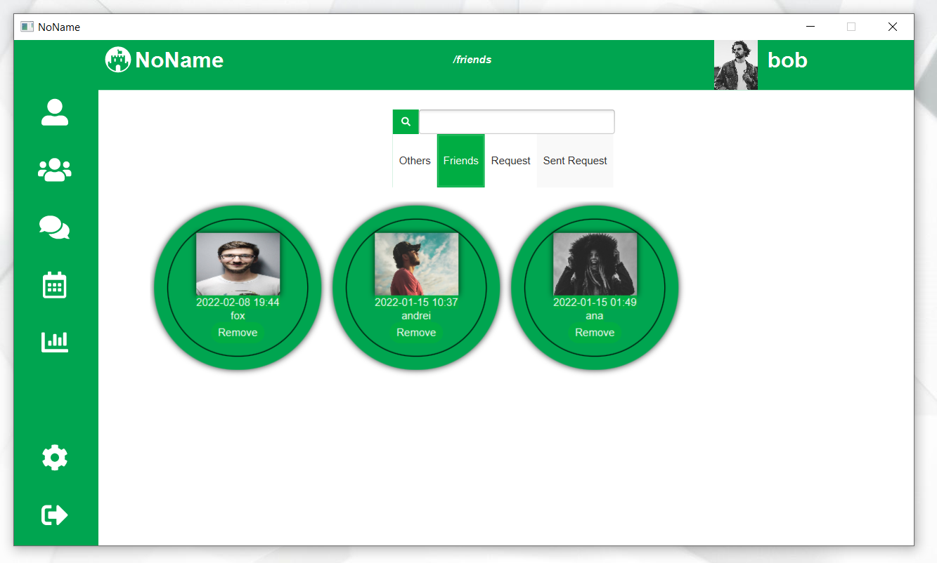 GitHub - robertirm/social-network-app: Social network desktop application