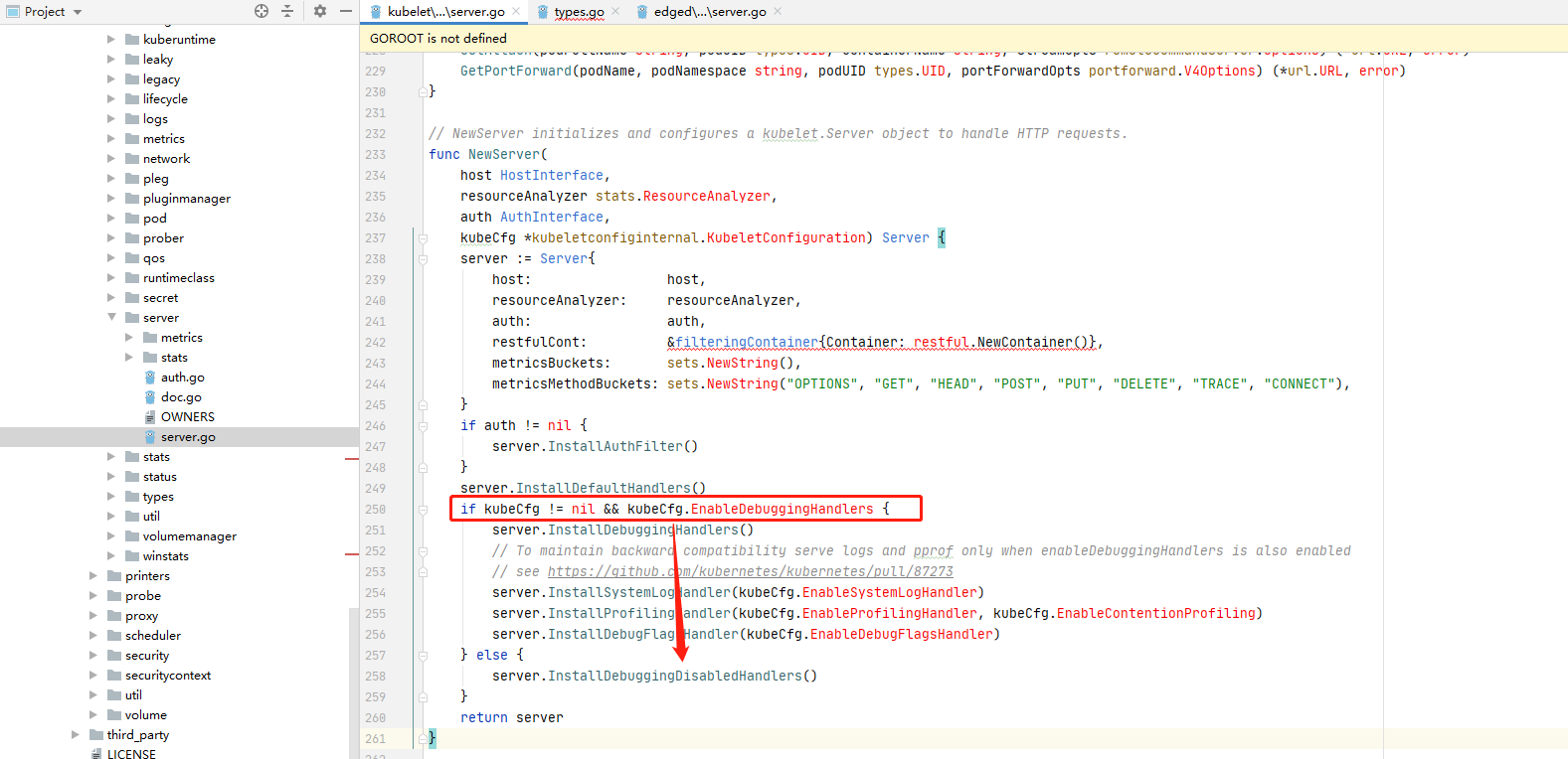 run kubectl logs -> Debug endpoints are disabled · Issue #3266 ...