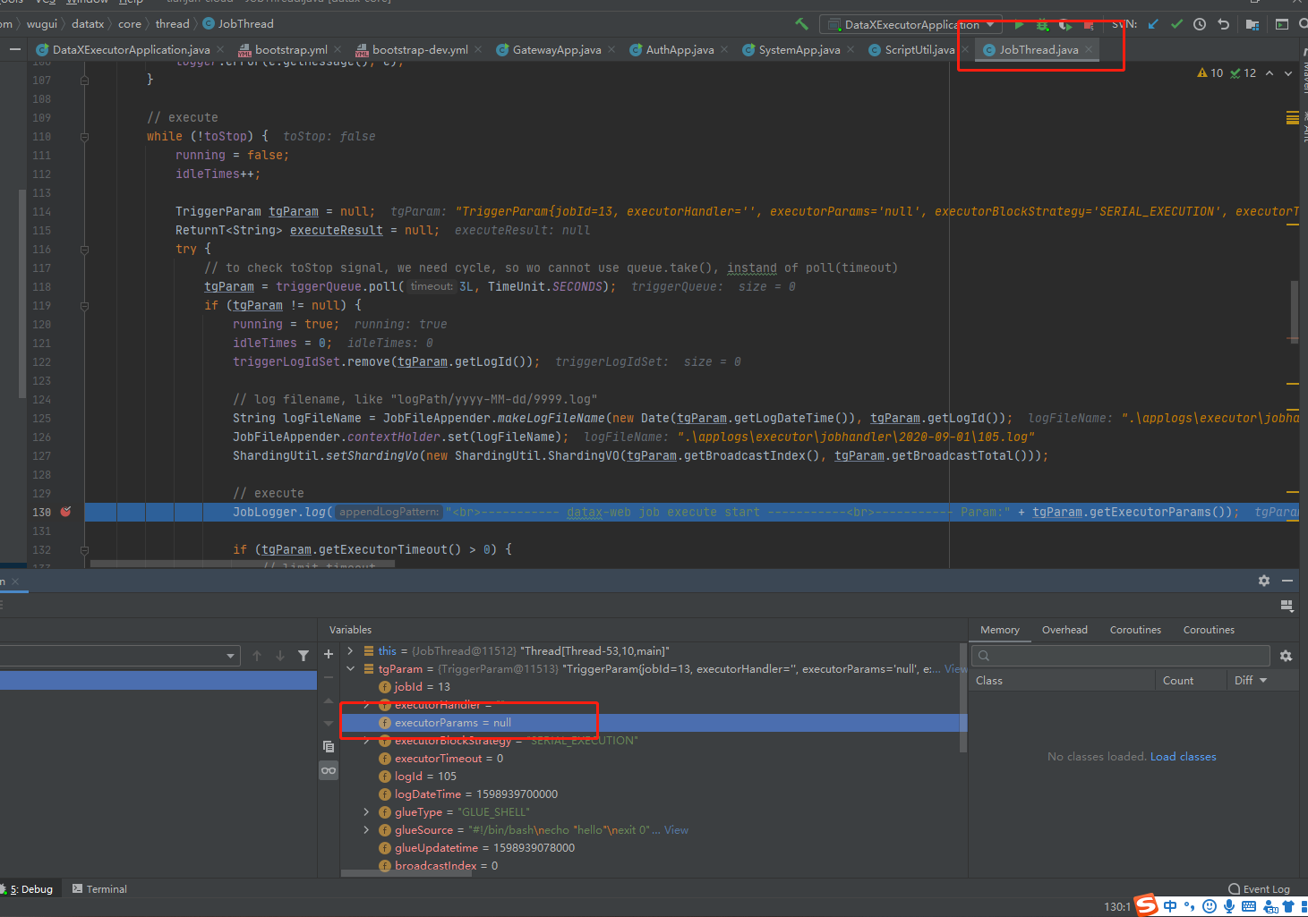 执行普通shell命令报空指针异常 · Issue #292 · WeiYe-Jing/datax-web · GitHub