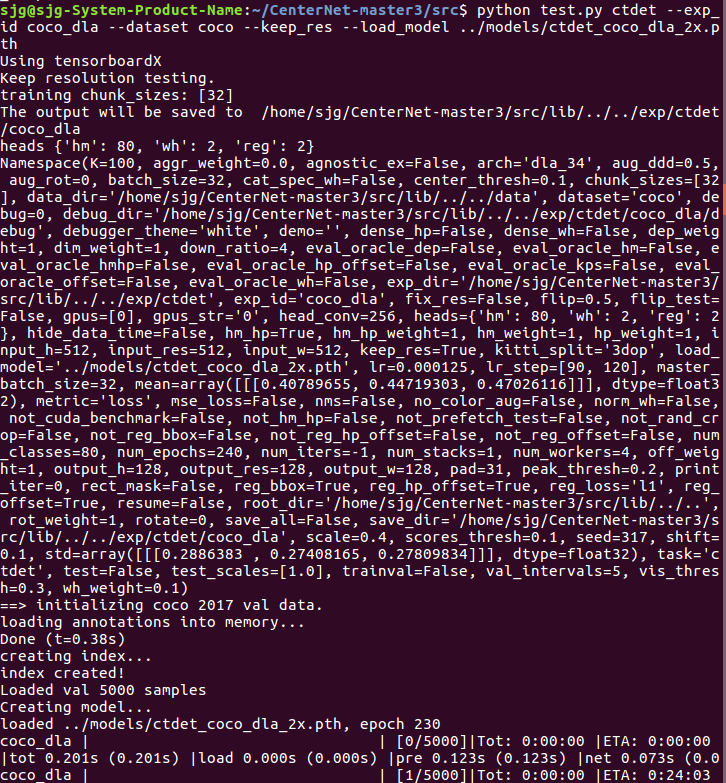 One question about test.py · Issue #574 · xingyizhou/CenterNet · GitHub