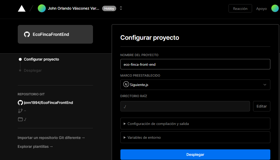 GitHub - jovv1994/EcoFincaFrontEnd: Frontend del proyecto de tésis con ...