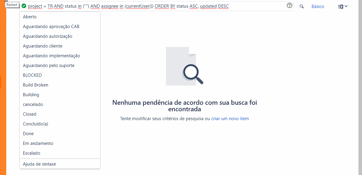 Jira Database issue: issue status displayed differ from jira jql status ...