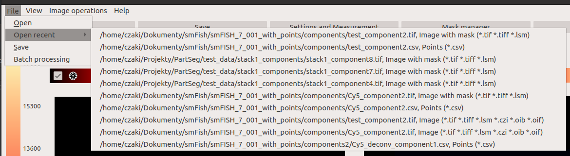 History of last opened files · Issue #2447 · napari/napari · GitHub