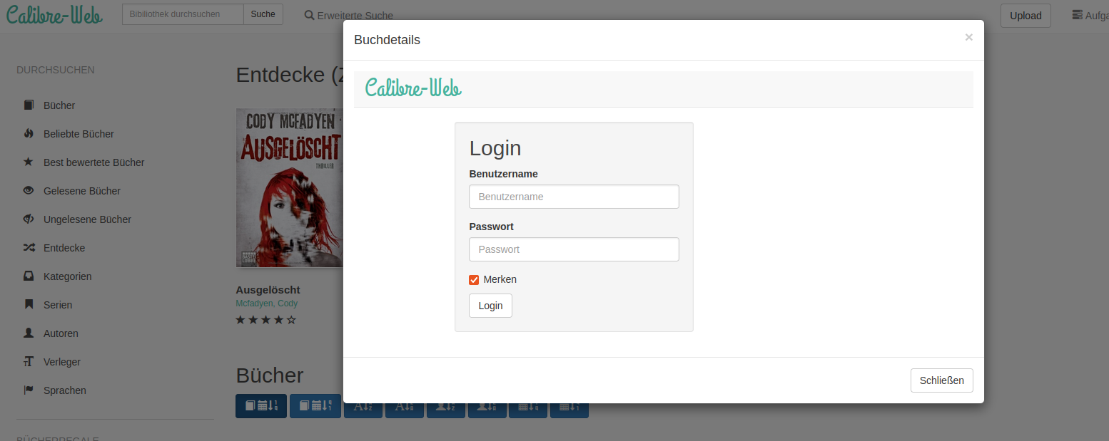 Sudden redirect to Login Page · Issue #2422 · janeczku/calibre-web · GitHub