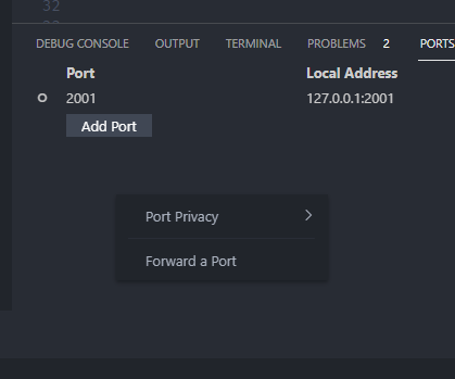 Port privacy menu shows in whole Ports view context menu · Issue #5643 ...