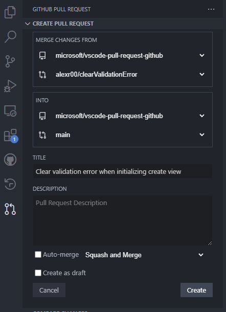 Support auto merge · Issue #3085 · microsoft/vscode-pull-request-github ...