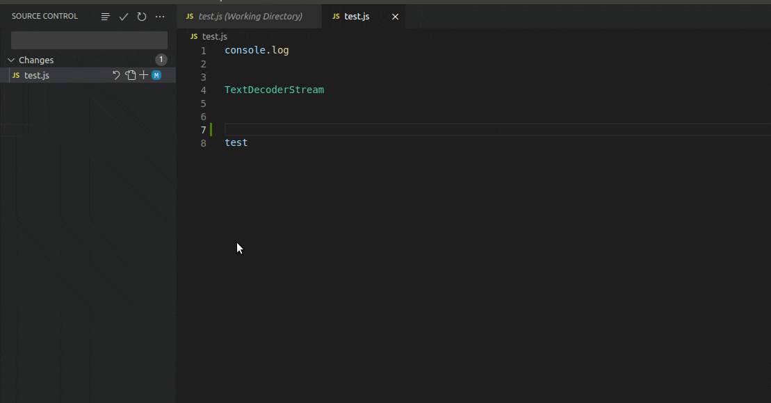 Git - diff decorators are not showing in the latest stable release ...
