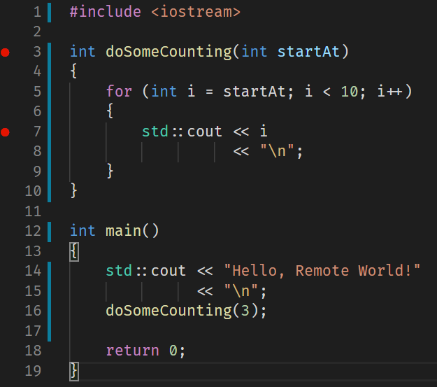 Breakpoints jump when debugging ends · Issue #4902 · microsoft/vscode ...