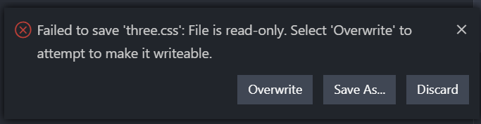 No warning or error when trying to save a non-editable CustomEditor ...