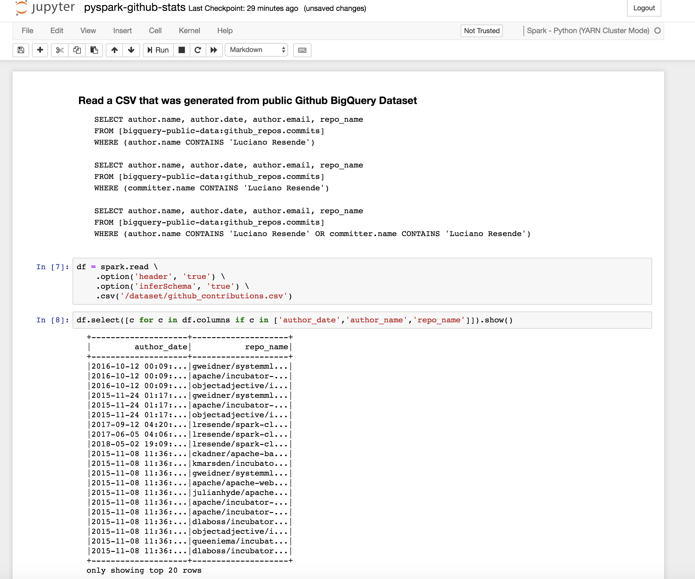 Unable to see submitted job on spark history journal? · Issue #432 ...