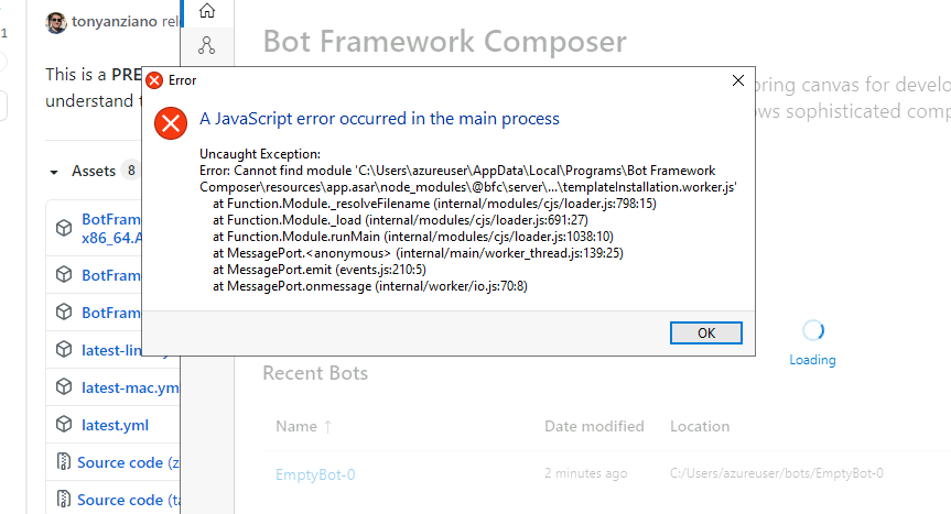 Can't create bot with component model flag on · Issue #6372 · microsoft ...