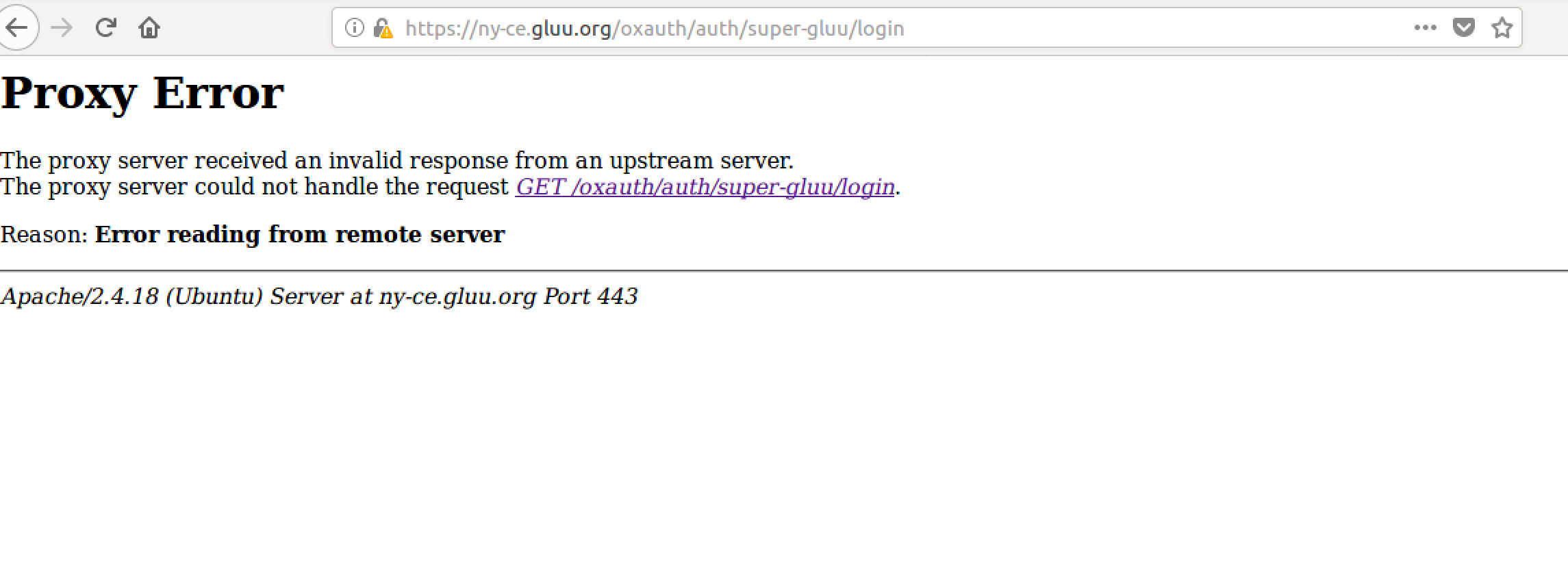 SuperGluu screen throws error · Issue #874 · GluuFederation/oxAuth · GitHub