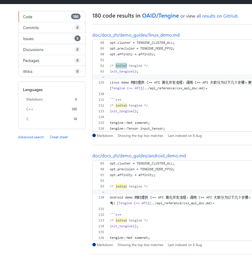 Typos in comment / source · Issue #1179 · OAID/Tengine · GitHub