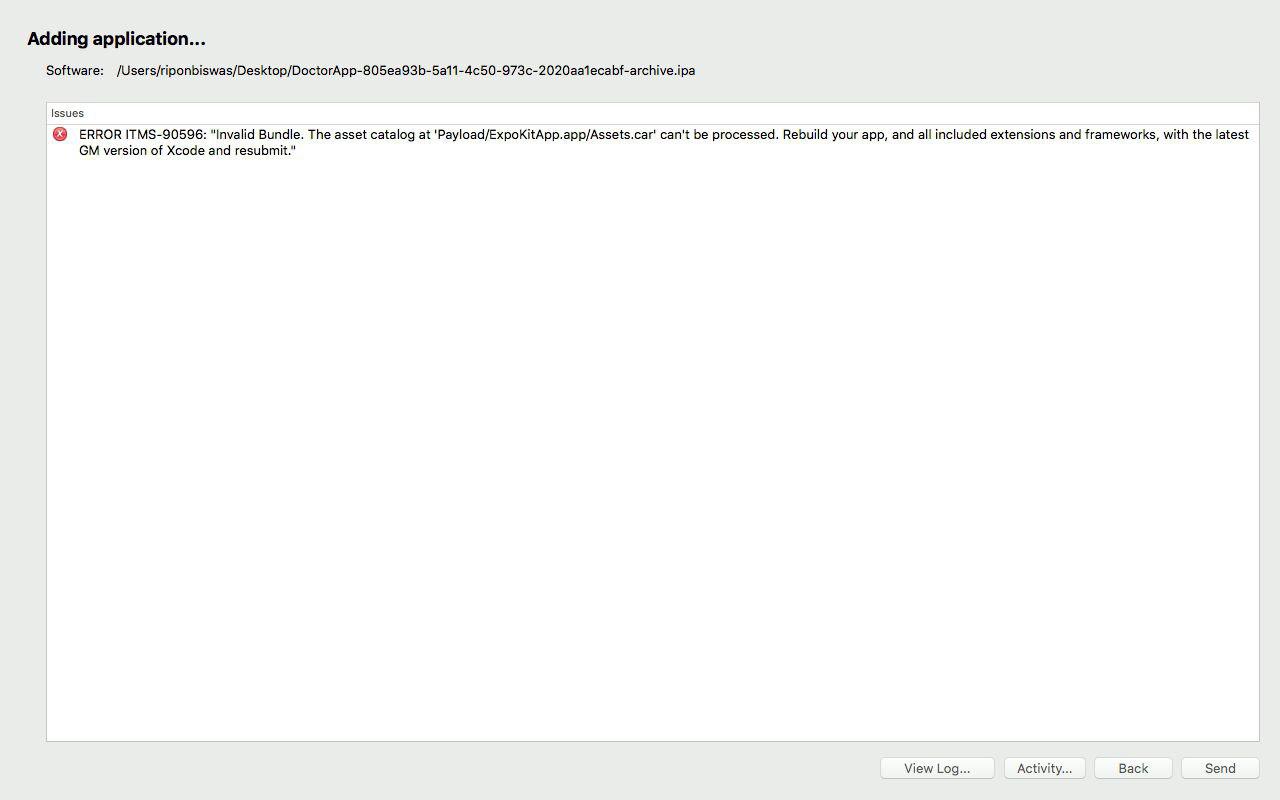 IPA file submit error · Issue #6247 · expo/expo · GitHub