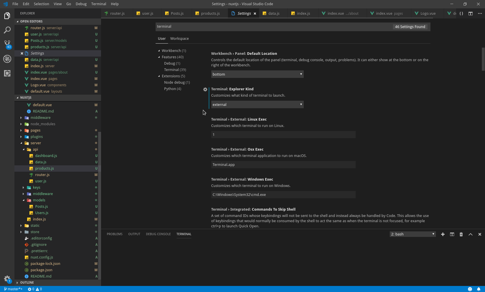 Terminal not working properly · Issue #75169 · microsoft/vscode · GitHub