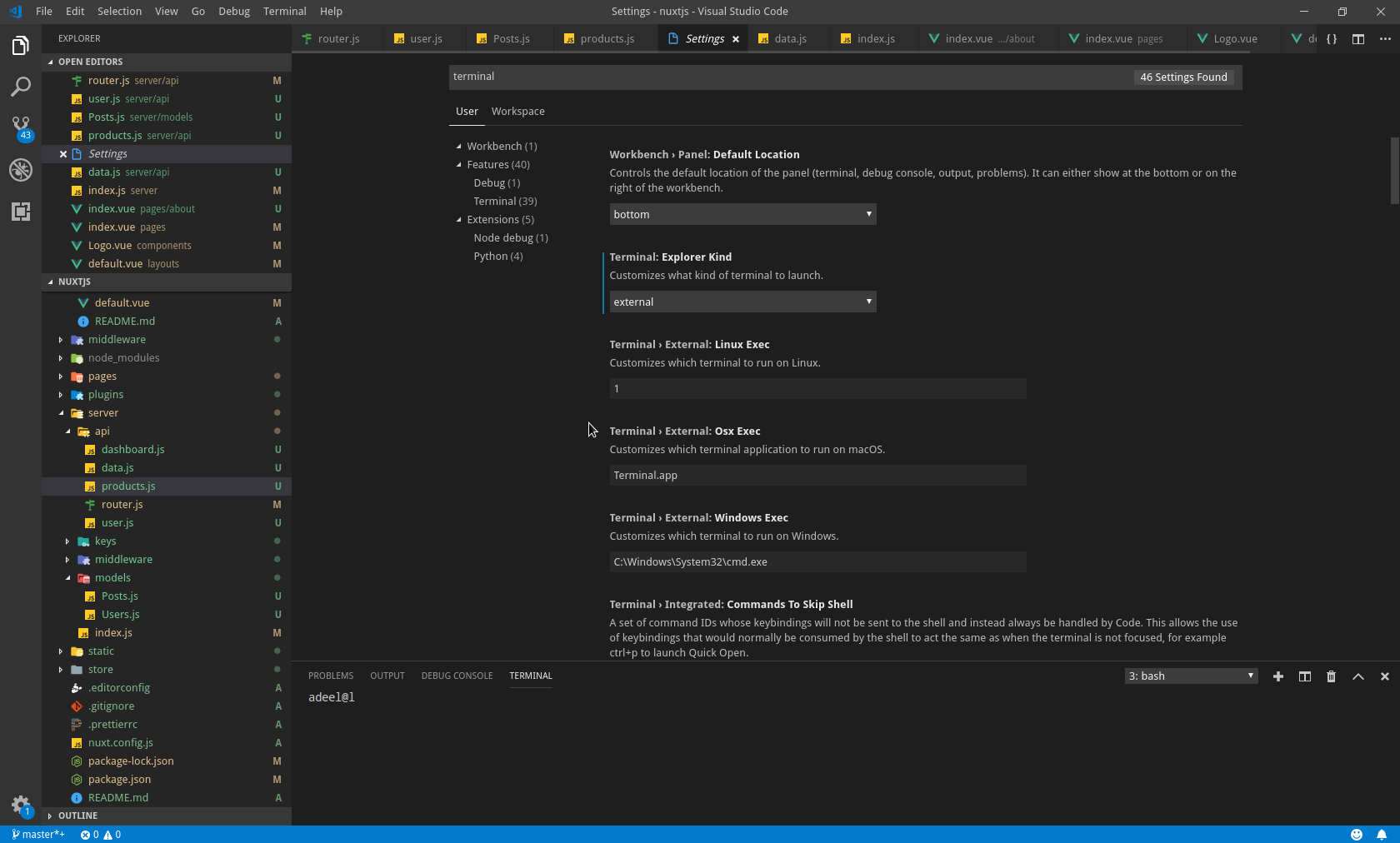 Terminal not working properly · Issue #75169 · microsoft/vscode · GitHub