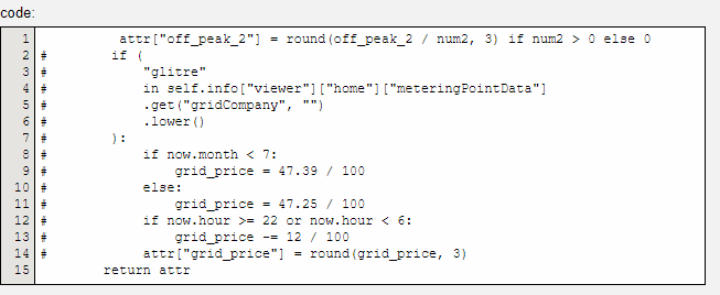 Tibber integration seems to report the wrong price since 2022.10.0 ...