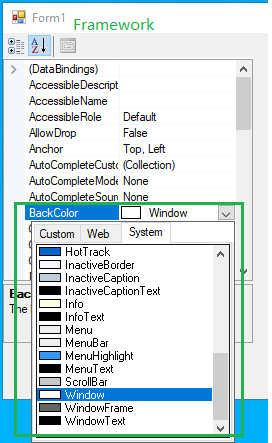 PropertyGrid: dropdown list is empty after expanding properties for the ...