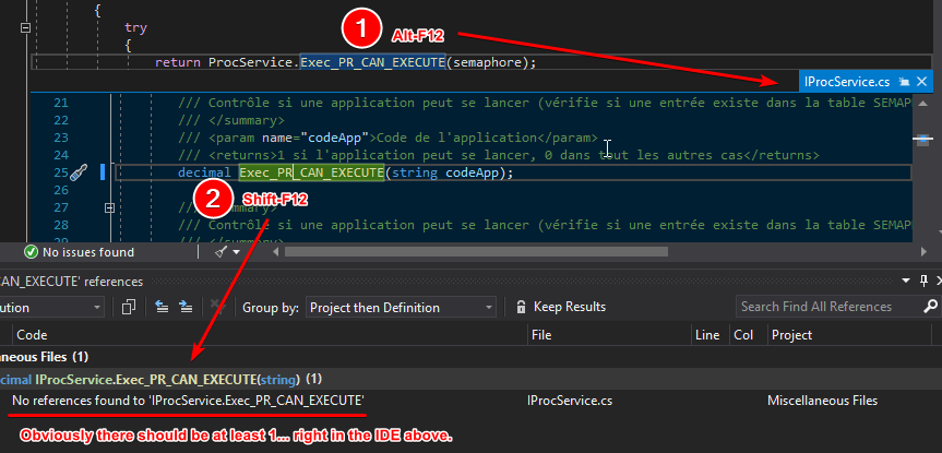 Code navigation is broken in Peek window · Issue #35694 · dotnet/roslyn ...