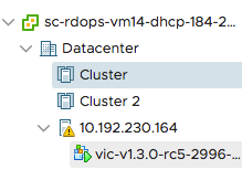 Compute resource selector widget hangs in a certain VC configuration ...