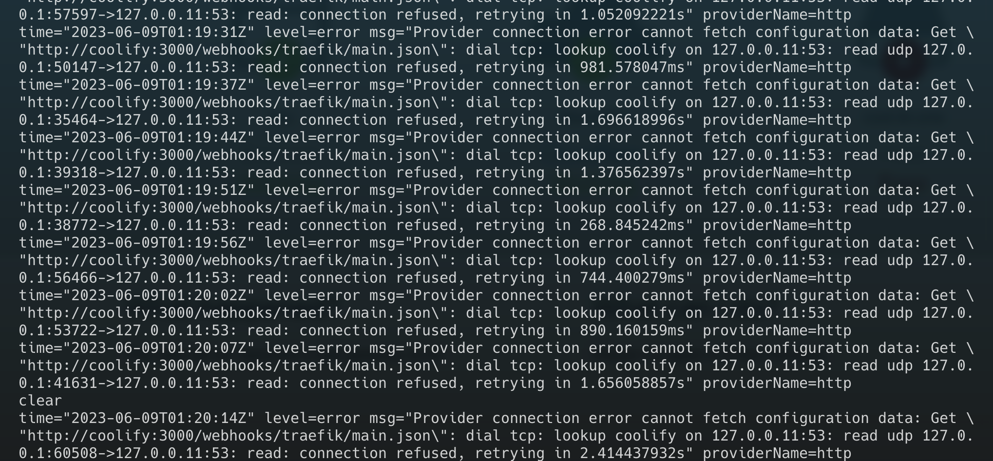 [Bug]: Coolify Proxy is messed up if you restart Coolify · Issue #1099