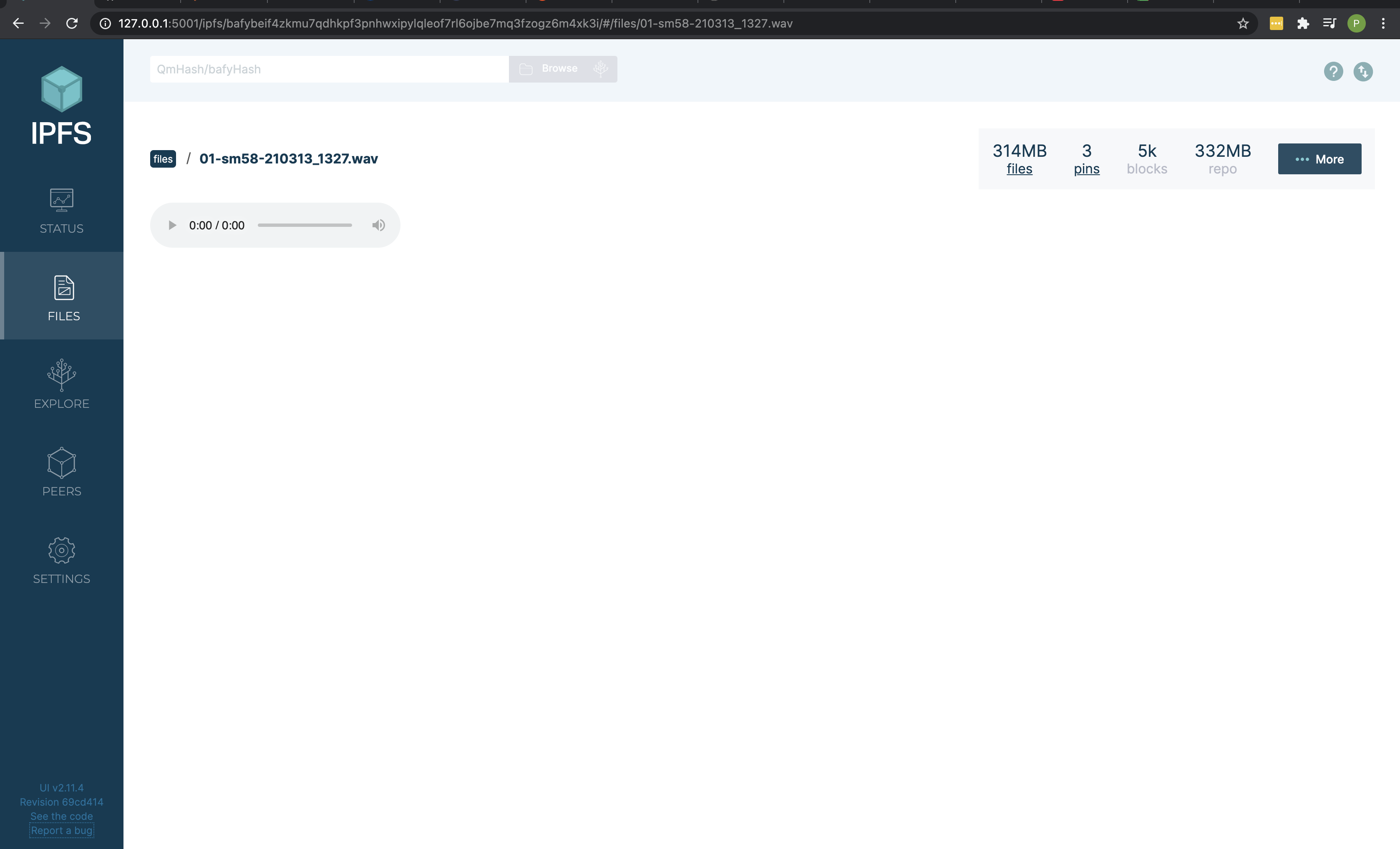 Can't Load Files · Issue #1766 · ipfs/ipfs-webui · GitHub