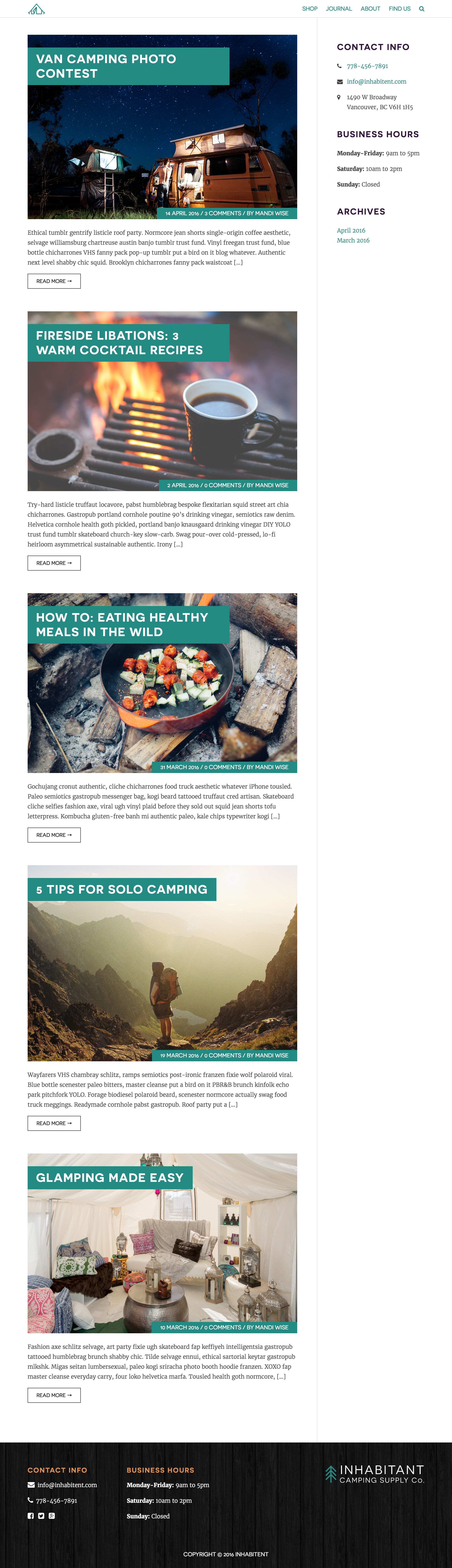 GitHub - shwilliam/tent: 🏕 A camping-inspired WP theme and plugin ...