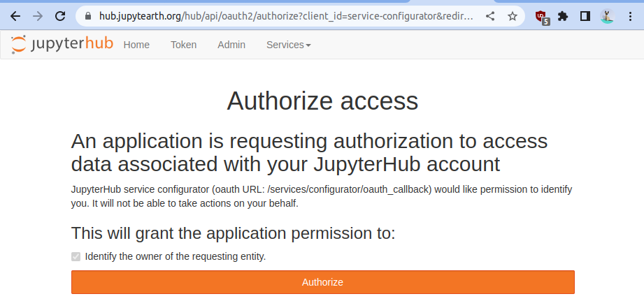 Trusted Jupyterhub Services Would Bypass An Authorize Prompt Issue Trusted Jupyterhub Services Would Bypass An Authorize Prompt Issue