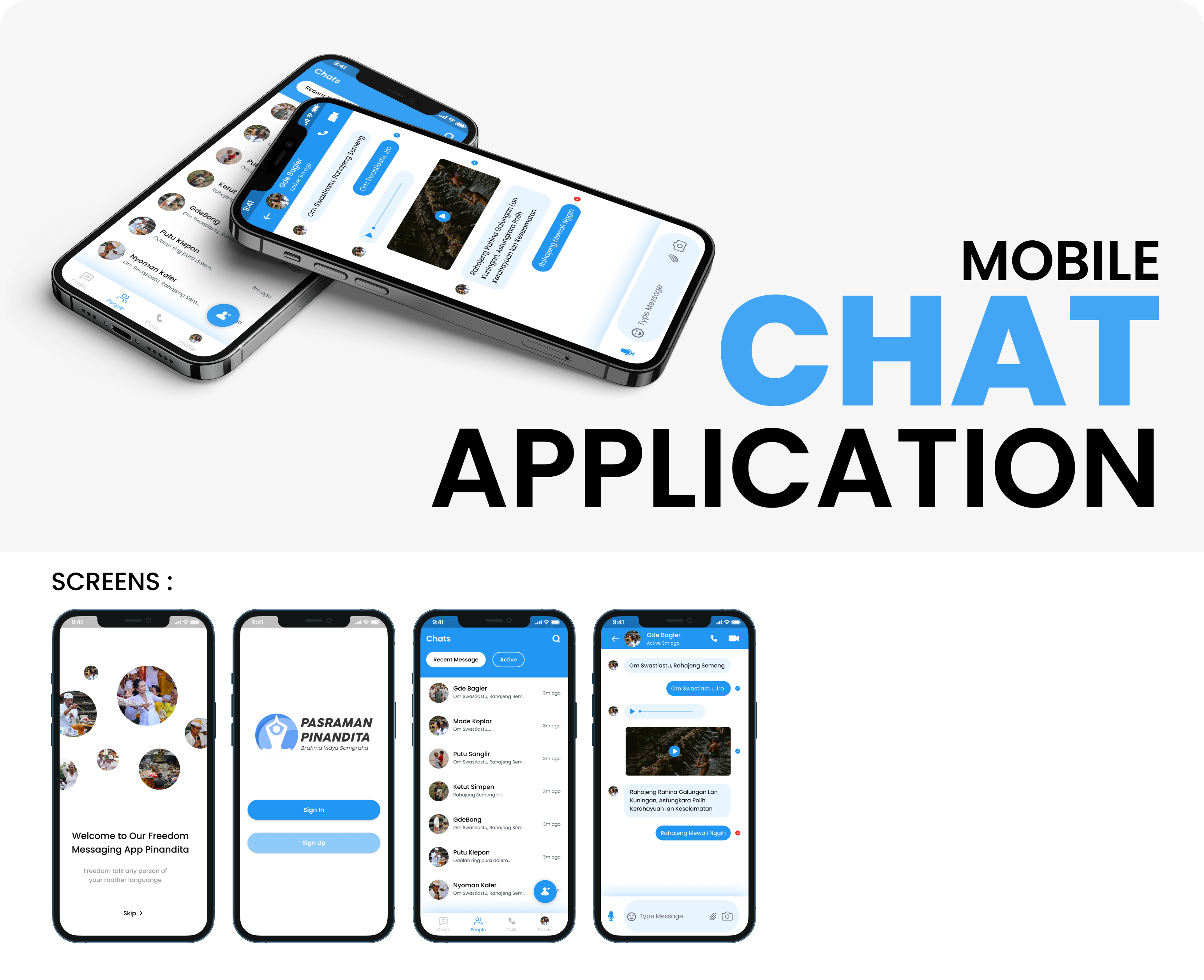 GitHub - Putradananjaya/flutter_chat_ui: Application Mobile Flutter ...