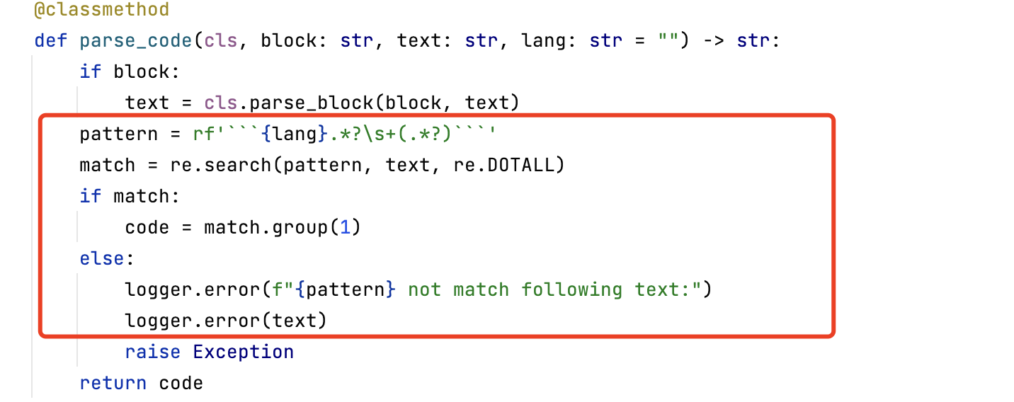 Code review failed to parse code · Issue #95 · geekan/MetaGPT · GitHub