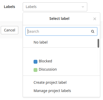 [FR] Provide tag list not only after typing · Issue #115 · taigaio ...