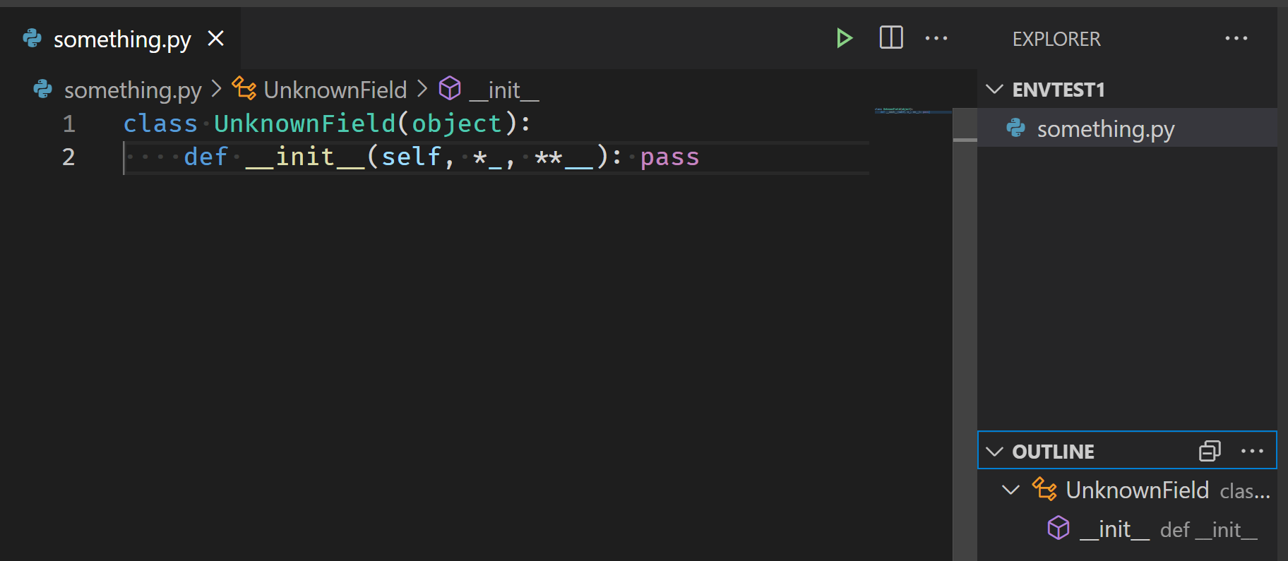 Specific line causes outline to fail with no symbols found · Issue ...