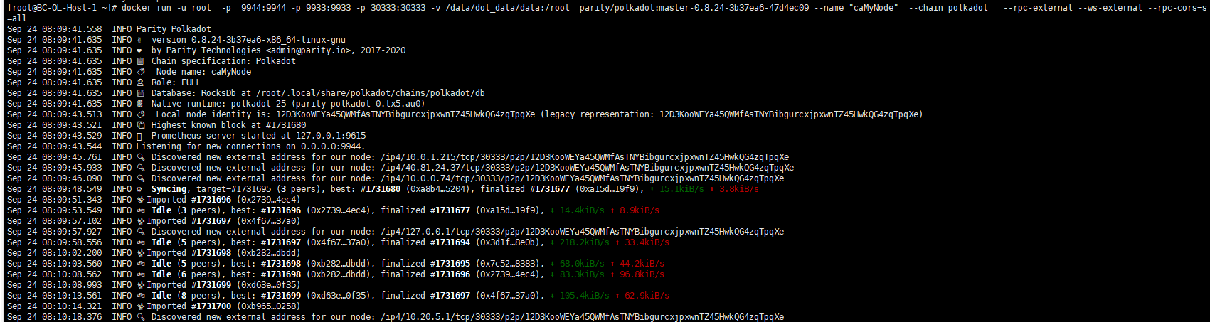 9944 connecttion fail · Issue #1748 · paritytech/polkadot · GitHub