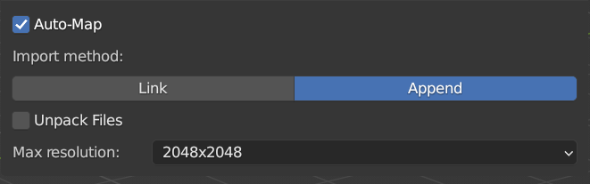importsetmaterials