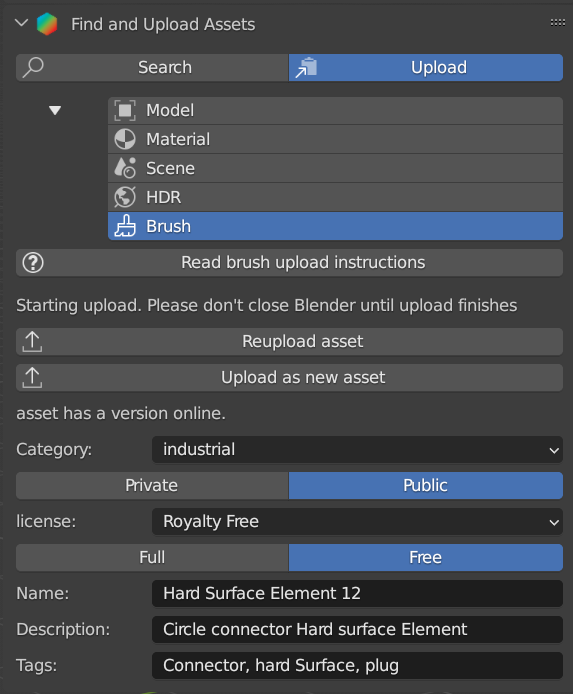 uploadbrushes