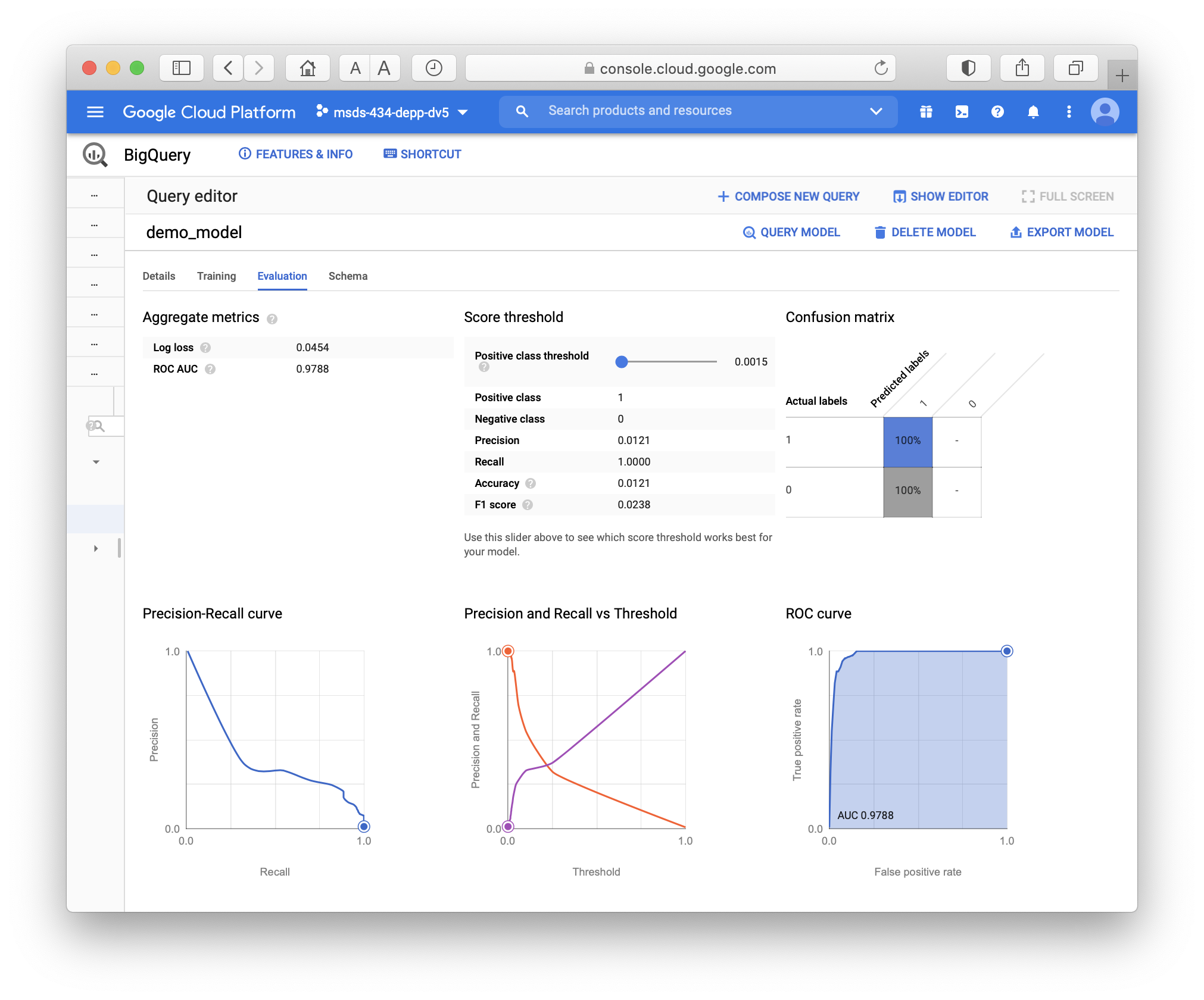 GitHub - stevedepp/bqml: a GCP BQ ML model to be deployed on GAE