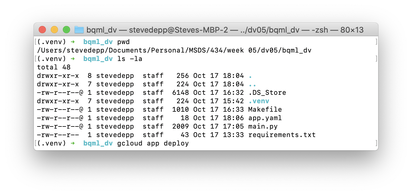 GitHub - stevedepp/bqml: a GCP BQ ML model to be deployed on GAE