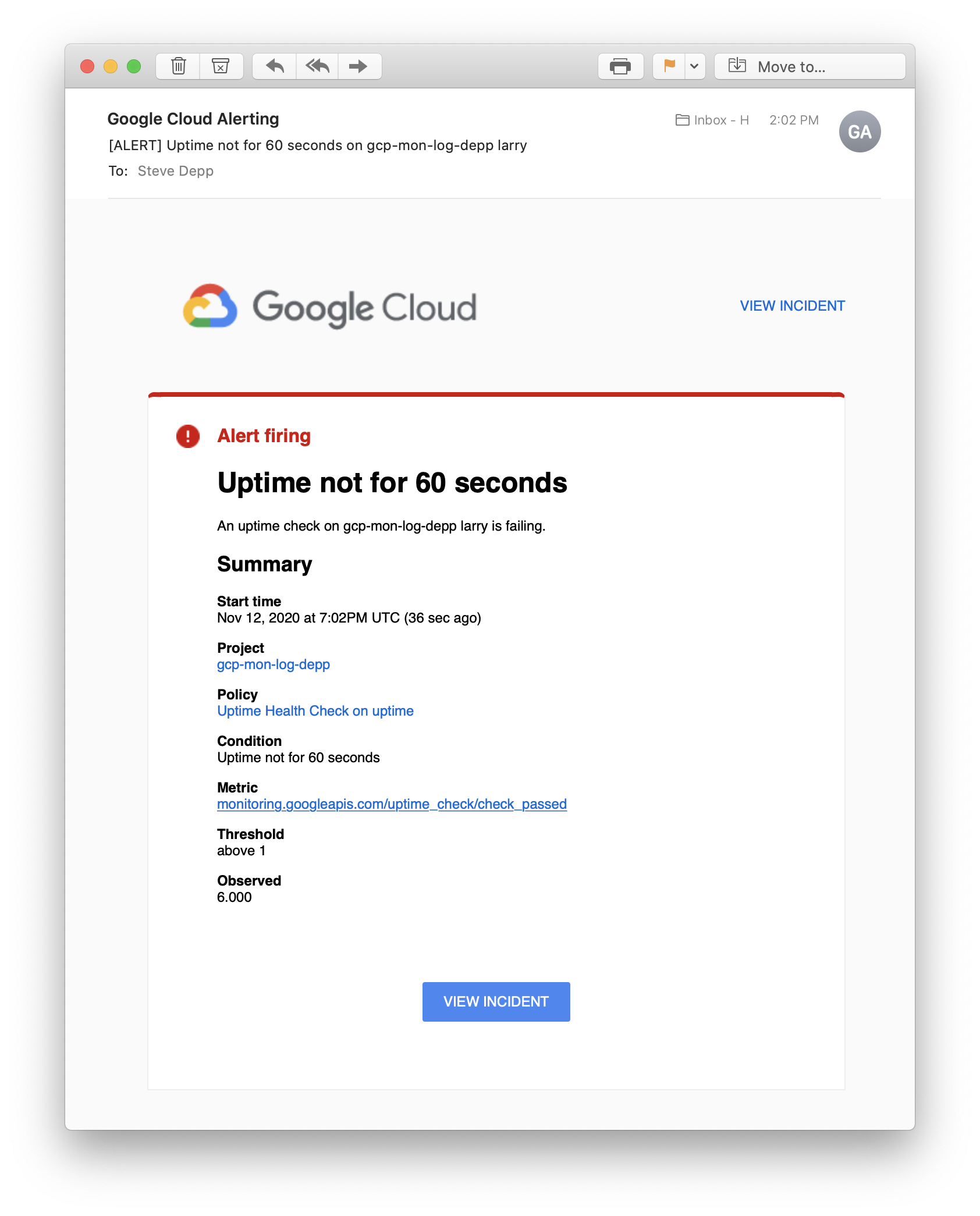 GitHub - stevedepp/gcp-mon-log: basic monitoring and logging for a gcp ...