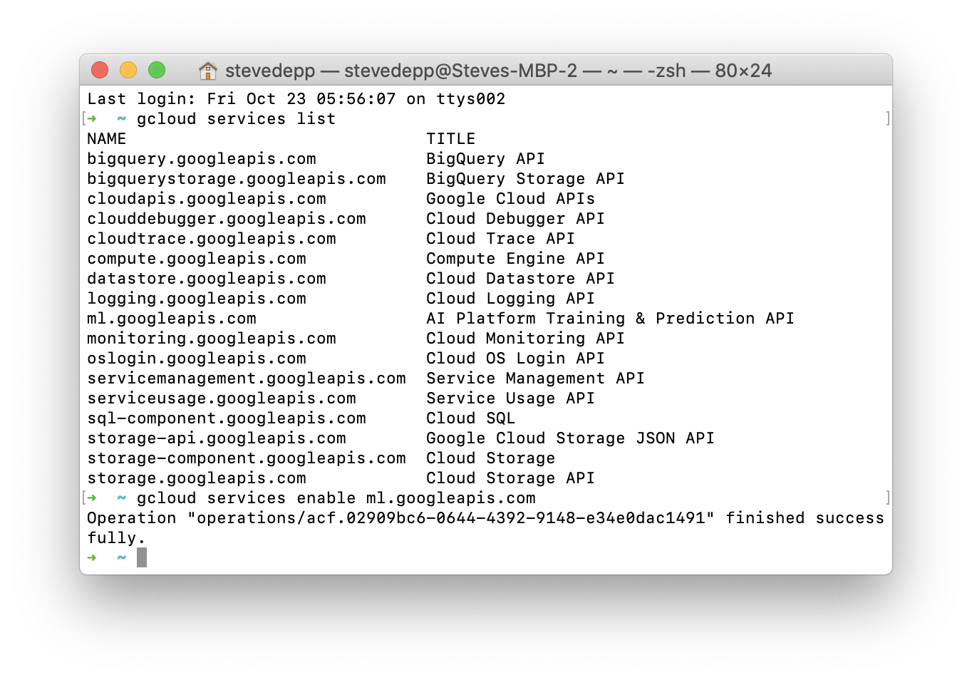 GitHub stevedepp/gcloudaiplatformdemo Demonstrates Google ai