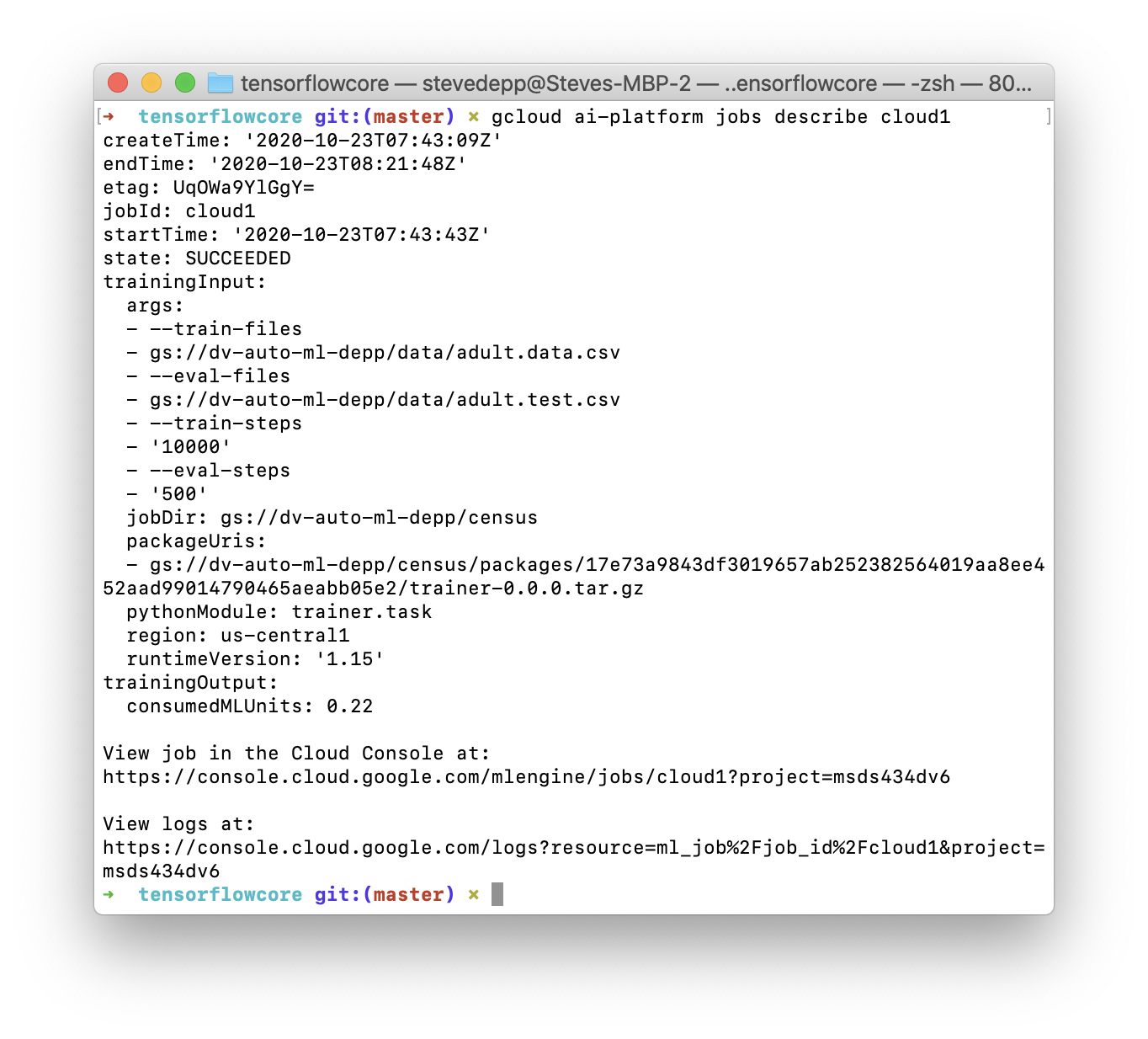 GitHub stevedepp/gcloudaiplatformdemo Demonstrates Google ai