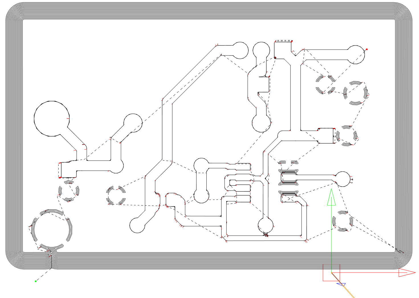 when outline cutting, do not mill around pcb · Issue #237 · pcb2gcode ...