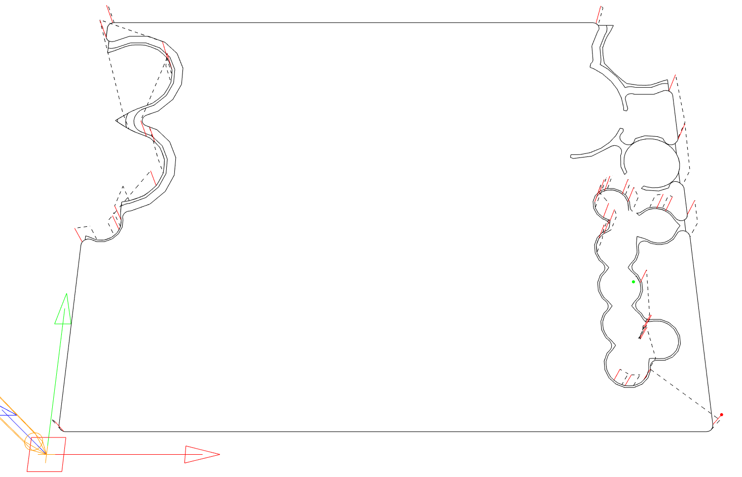 pcb2gcode uses all extra-passes for outlines adjacent to pcb frame ...
