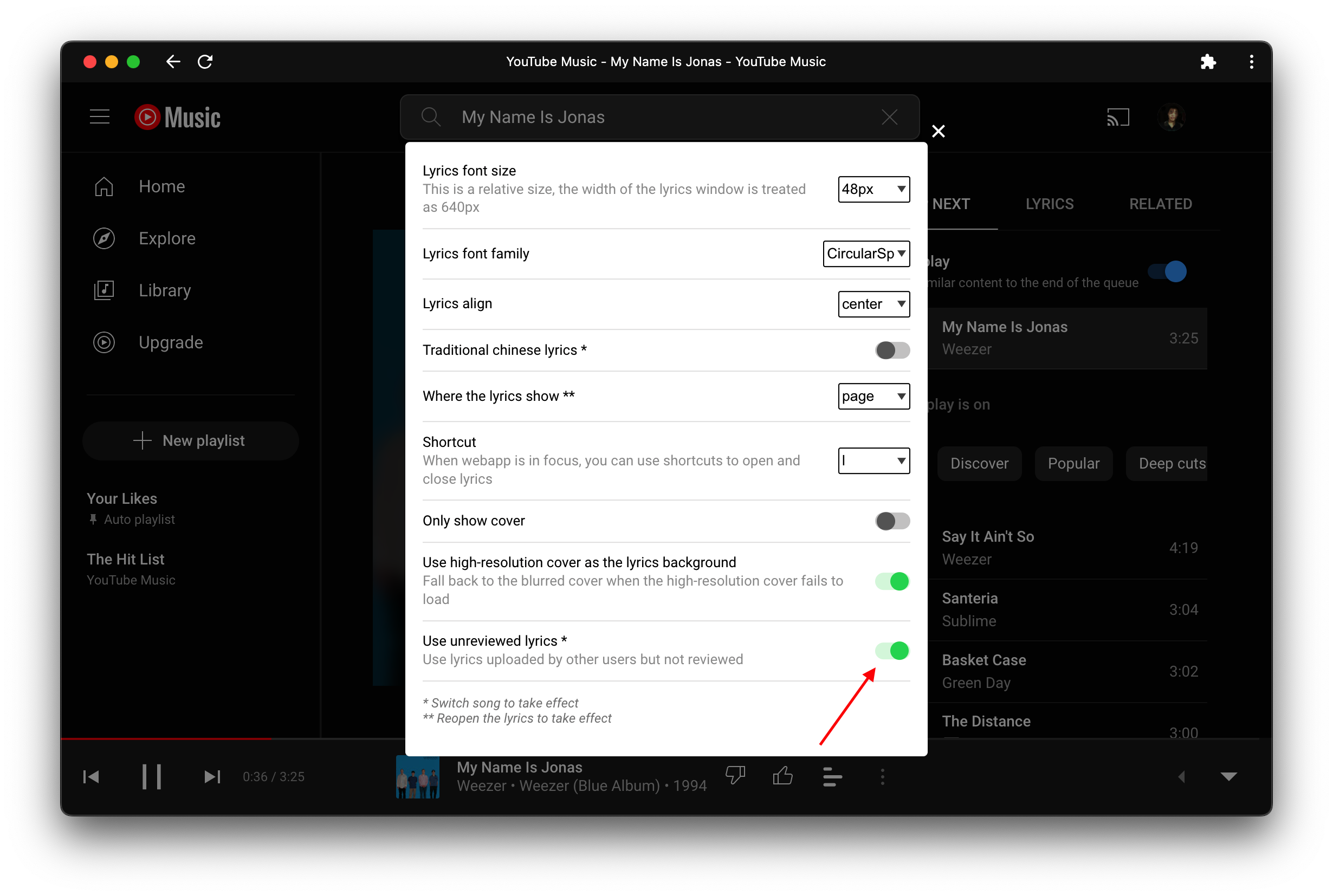 错误： · Issue 107 · mantou132/SpotifyLyrics · GitHub