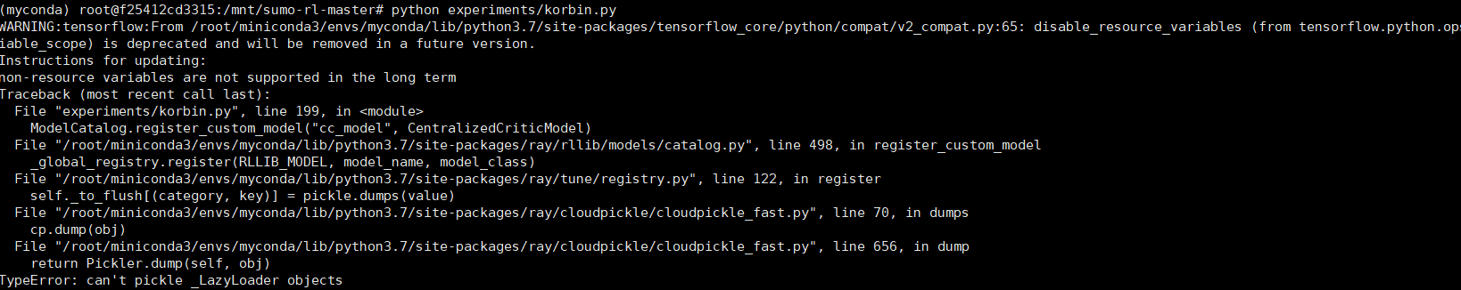 can't pickle _LazyLoader objects · Issue #14564 · ray-project/ray · GitHub