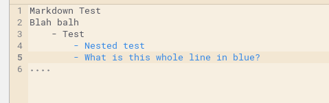 Markdown highlighting is incorrect for double nested lists · Issue ...