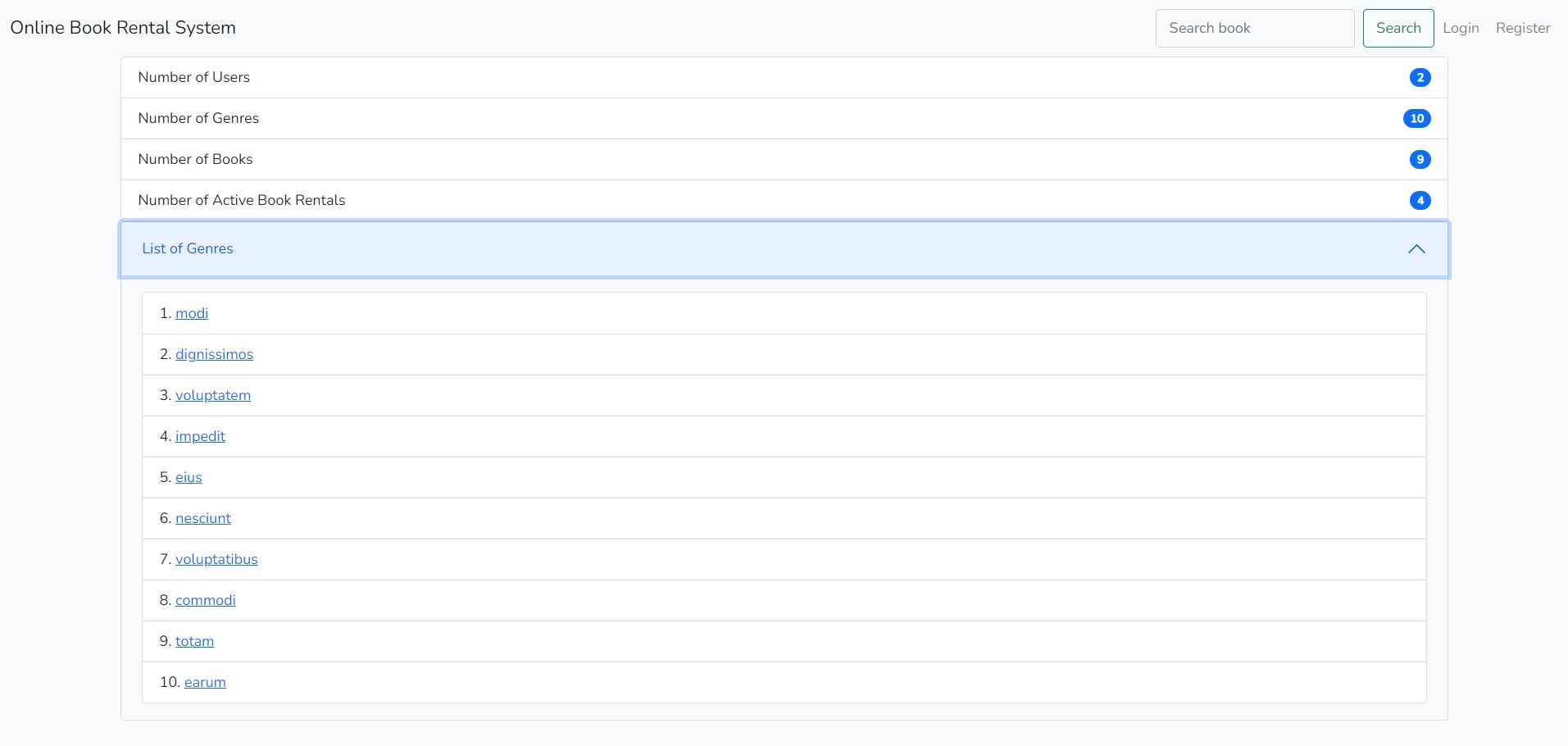 GitHub MugiJR/bookrental Online book rental system project