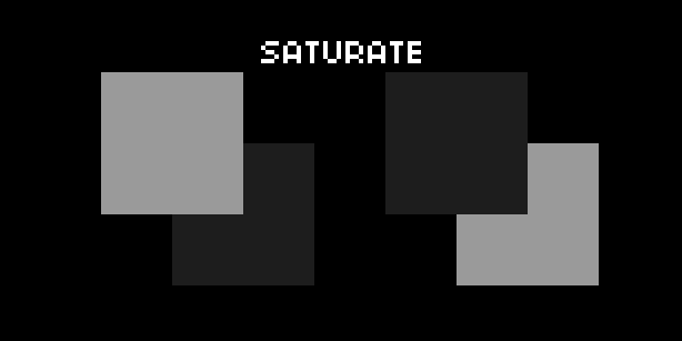 saturate