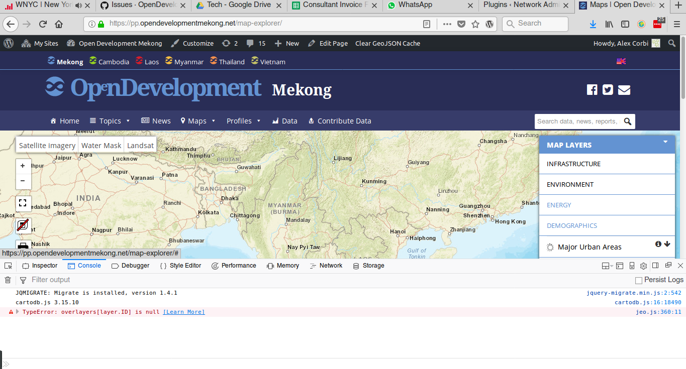 javascript error while enabling a layer on Map explorer · Issue #1231 ...