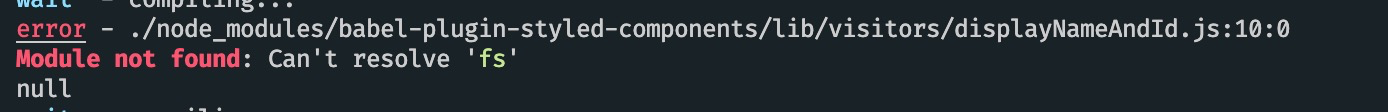 next.js macro error · Issue #3534 · styled-components/styled-components ...