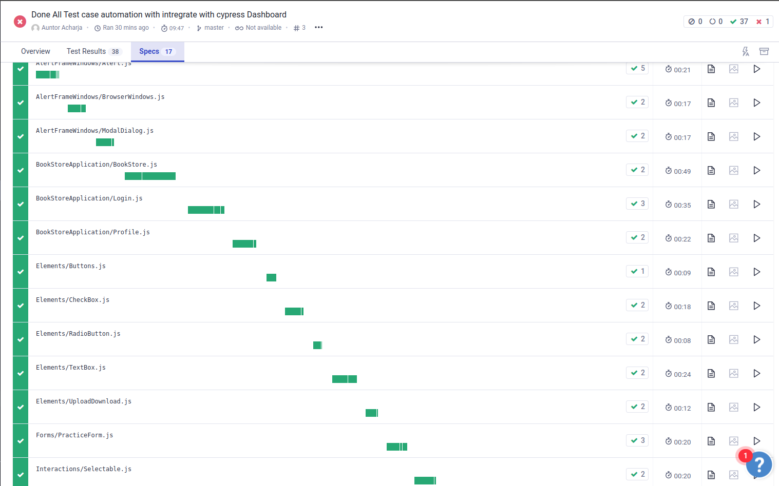 GitHub acharjeeauntor/Cypress_demoQA_Site_Automation This is my First cypress project